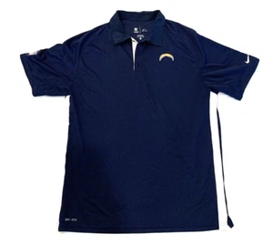 Nike NFL Los Angeles Chargers Navy Blue Polo Gr. L - Bild 1 von 11