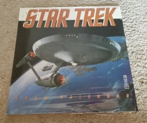 Vintage Star Trek Original Series 1998 Wall Calendar (Sealed) Pocket Books - Picture 1 of 5
