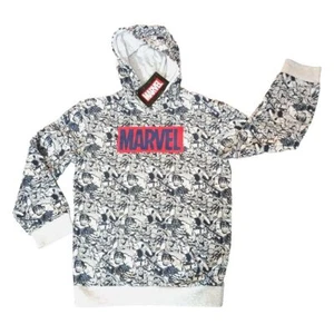 Marvel Legends Boy's Size XL(16) Youth Pullover Hoodie Sweatshirt Gray & Navy - Picture 1 of 11
