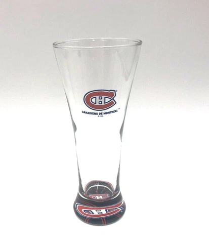 New NHL Montreal Canadiens Beer w/Logo in the Bottom Glass 12oz Cover