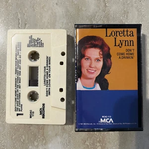 Cassette Loretta Lynn Don't Come Home A Drinkin' 1981 MCA Records Tested - Picture 1 of 2