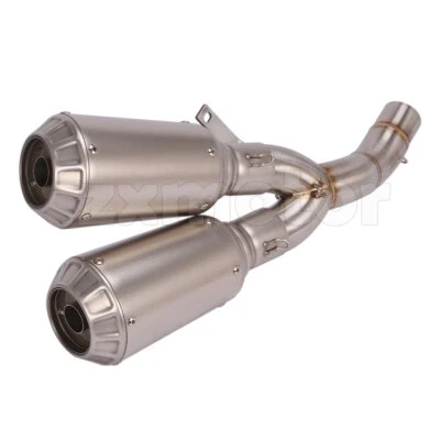 Silenciador de tubo de escape de enlace medio para Ducati Scrambler 800 Monster 797 2017-2024 Foto 1 de 4