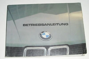 Manual De Operación BMW 5 Series E28 518 520 525 528 I, Edición 1982 - Imagen 1 de 1