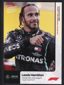 2020 Topps Now Formula One F1 #003 Lewis Hamilton - Tuscan Grand Prix /1915 - Foto 1 di 2
