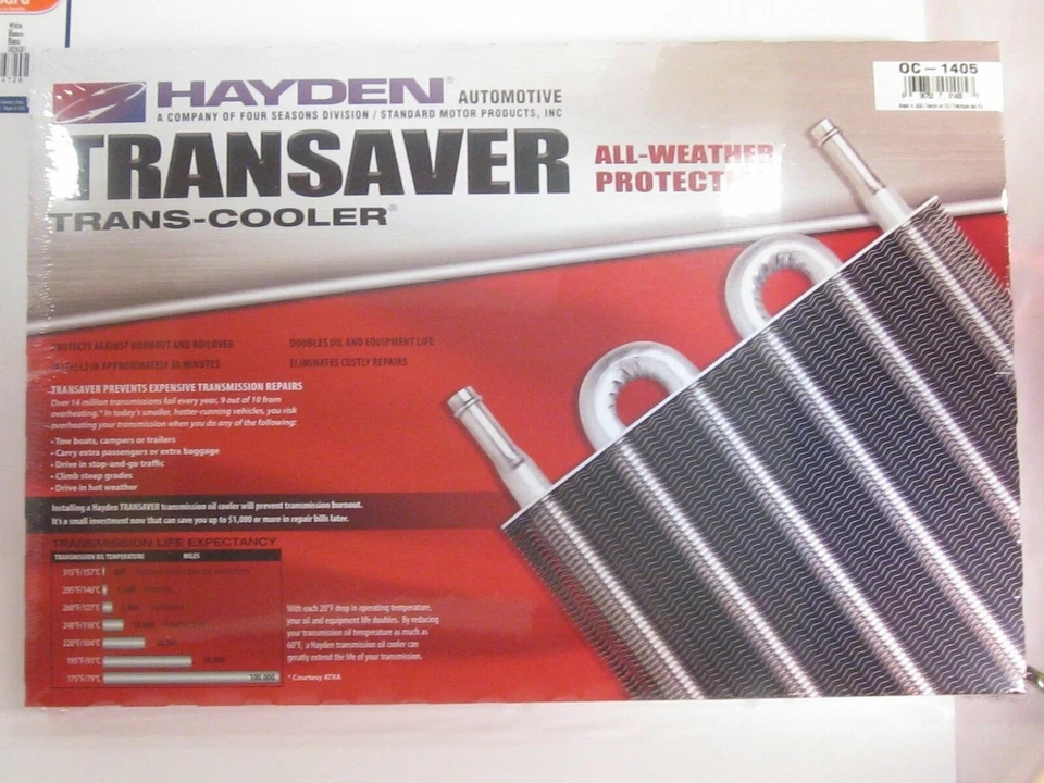 6 - Hayden Transaver Ultra-Cool Automatic Transmission Oil Coolers 1405 - Image 1 of 1