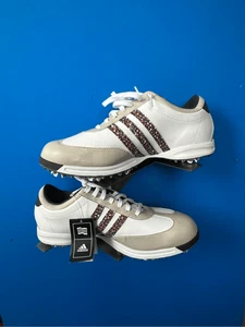 New Adidas women Size 10 Brown and White Leisure and Athletic Golf Shoes 791003 - Picture 1 of 7