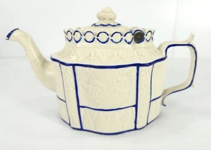 Early c.1810 CASTLEFORD Neoclassical Stoneware Teapot - Picture 1 of 11