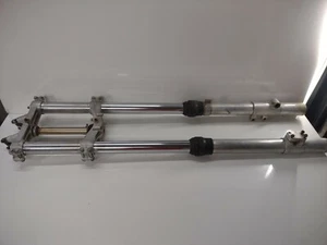 1987 87 Kawasaki KX125 KX 125 Fork Front Suspension Triple Clamp Tree - Bild 1 von 12