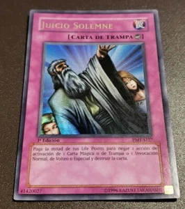 Yu-Gi-Oh! Solemn Judgment (Spanish) -PMT-S127- Ultra Rare- 1st Edition LP! - Picture 1 of 4