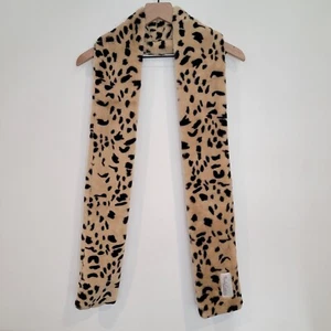 Minky Couture Women's Scarf Plush Leopard Cheetah Faux Fur Very Soft - Picture 1 of 3