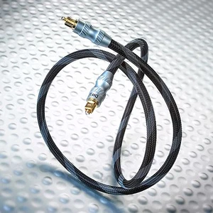 DH Labs Silver Sonic Deluxe Toslink 2 meter Optical Cable - Picture 1 of 3