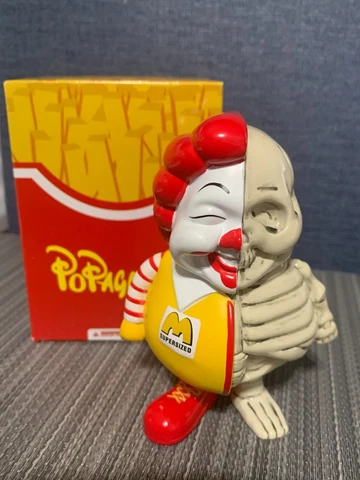 MC Supersized  Half Skeleton Ron English  Secret Base Mindstyle Popaganda Cover