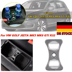 DE Flaschenöffner Becherhalter Getränkehalter für VW Golf Jetta MK5 MK6 GTI R32 - Bild 1 von 12