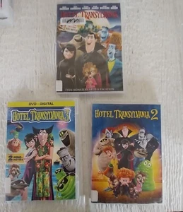 Hotel Transyvania DVD Movies 1, 2 & 3 Animated Adam Sandler Selena Gomez - Picture 1 of 5