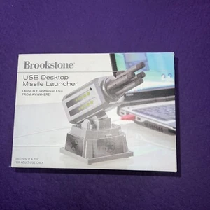 Brookstone USB Desktop Missile Launcher - Picture 1 of 8