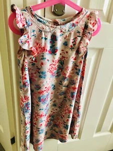 Cath Kidston Girls Breezy & Pretty Floral Cotton Summer dress 4-5 years 4 y 5y - Picture 1 of 6