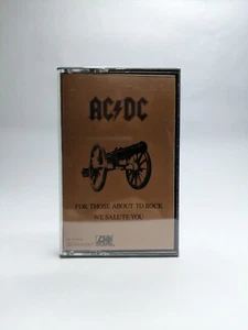 AC/DC For those about to Rock we Salute You Cassette Tape New Sealed! MINT - Picture 1 of 6