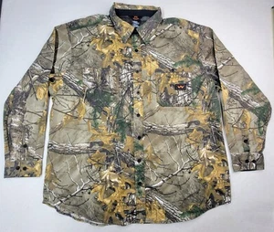 Walls Camo Shirt Mens 3XL Realtree Vented Button Up Hunting Limited Use - Picture 1 of 10