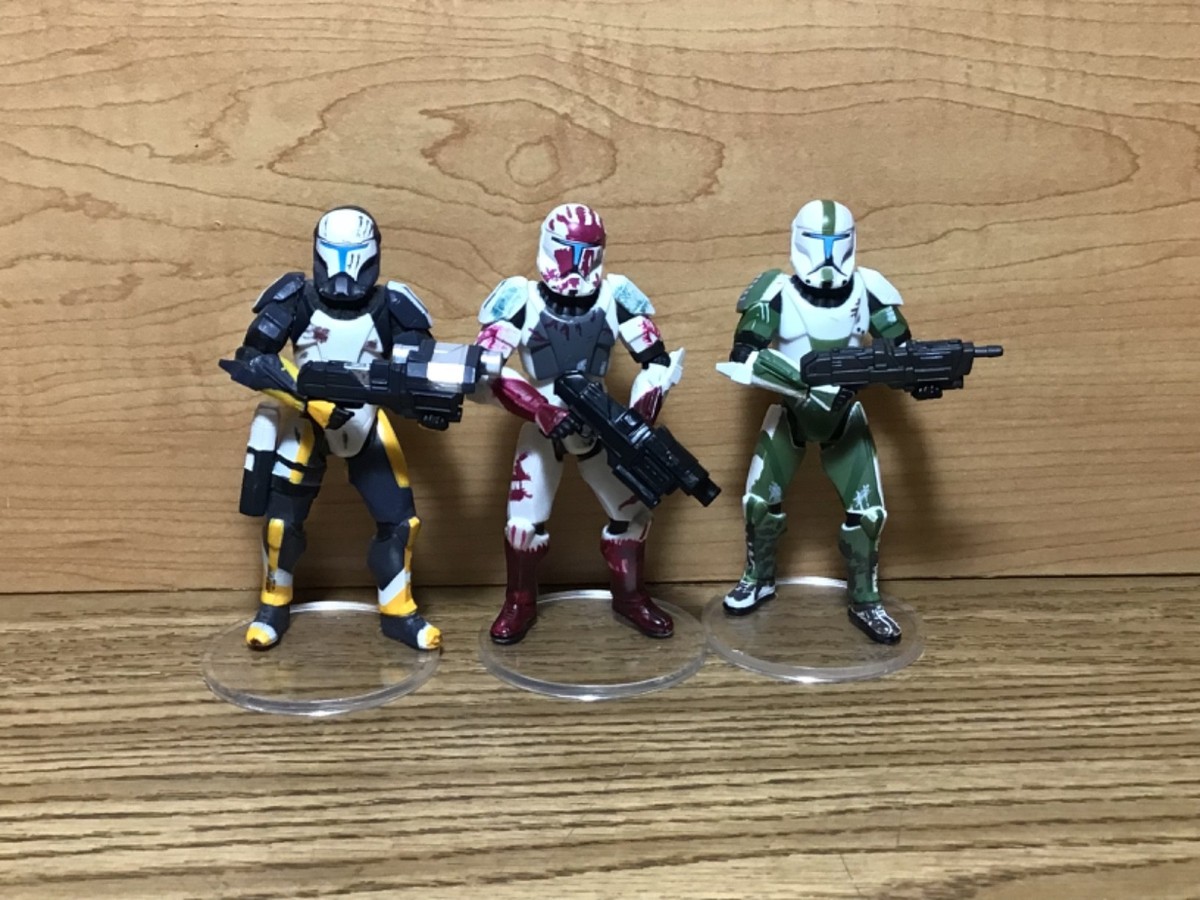 スター・ウォーズフィギュアセット／リパブリック　コマンド　デルタ　スクワッド スター・ウォーズフィギュアセット／リパブリック コマンド