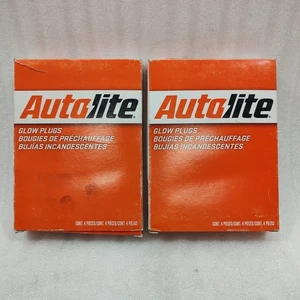 7.3 Powerstroke Glow Plugs Autolite 1111 Set Of 8 Brand New - Foto 1 di 6