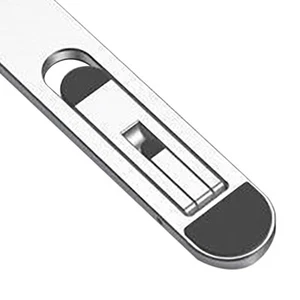 Neu Silber Klappbarer Laptop Riser Wärmeabfuhr Unsichtbare Tragbare Aluminiumle - Photo 1/13