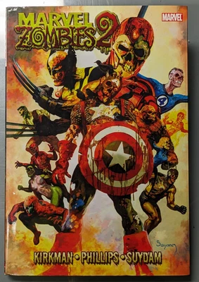 Marvel Zombies 2 Hardcover Graphic Novel Arthur Suydam Robert Kirkman 2008 HCDJ - Image 1 of 4