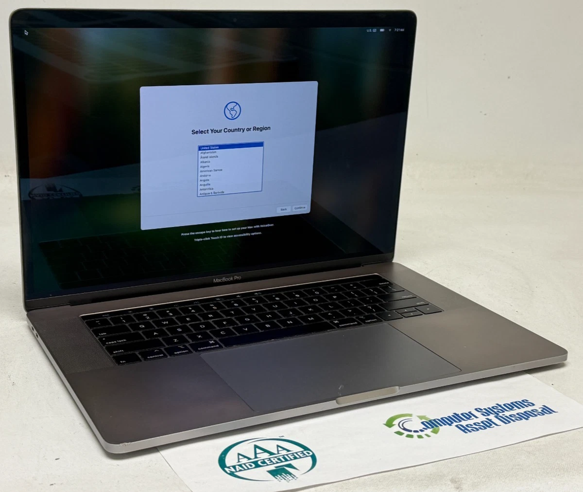 Apple MacBook Pro 15.4 Inch 256GB Laptops for sale | eBay