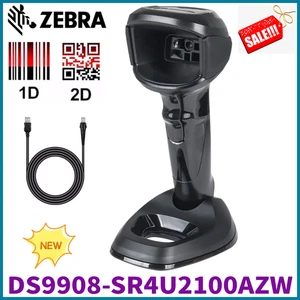 Zebra DS9908-SR4U2100AZW Standard Range USB 1D 2D Barcode Scanner with USB Cable - Picture 1 of 11