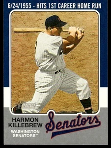 2024 Topps Heritage High Numbers Harmon Killebrew Washington Senators #75R-2 - Imagen 1 de 2