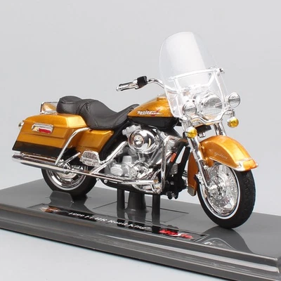 1/18 Scale Maisto HD Harley FLHR Road King 1999 Motorcycle Diecast Model Bike - Image 1 of 4