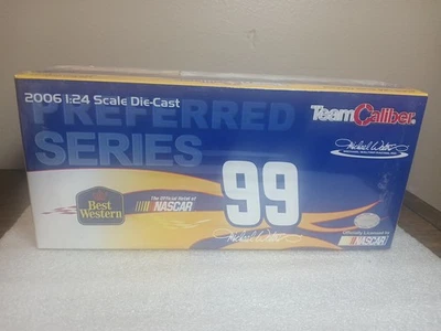 1/24 Michael Waltrip #99 Best Western 2006 首选系列车队口径汽车全新 — 第 1/4 张图片
