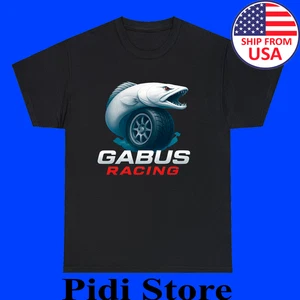 Gabus Racing Men's Black Size S to 3XL - Picture 1 of 1