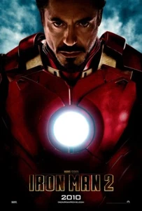 IRON MAN 2 MOVIE POSTER 2 Sided ORIGINAL RARE Advance 27x40 ROBERT DOWNEY JR. - Picture 1 of 1