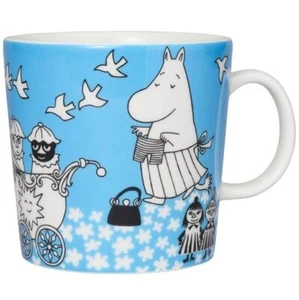 Mumin großer Becher Peace Blue 0,4 L Arabien - Bild 1 von 2