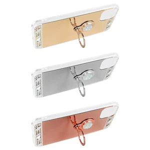 Luxury Mirror Glitter Diamond Stand Case For iPhone 12 Pro/12 Mini/12 Pro Max - Picture 1 of 23