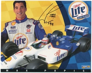 Max Papis Signed 8x10 Photo NASCAR Formula One Race Car Driver - Picture 1 of 2