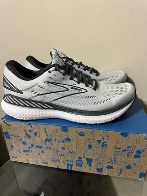 NUEVO Zapatos para correr Brooks Glycerin 19 GTS blancos grises talla 10,5 D anchos para mujer Foto 1 de 4