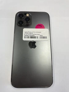 Apple iPhone 12 Pro - 128 GB - Graphite (Unlocked) READ DESCRIPTION - Picture 1 of 3