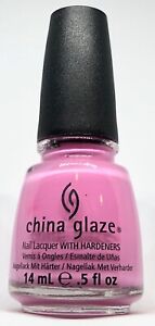 China Glaze Nail Polish Dance Baby 1039 Creamy Bubblegum Pink Lacquer