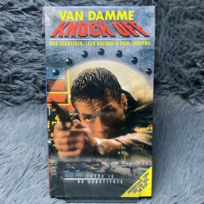 Van Damme Knock Off VHS 1998 Promo Screener Sealed TriStar Pictures Thriller - Image 1 of 4