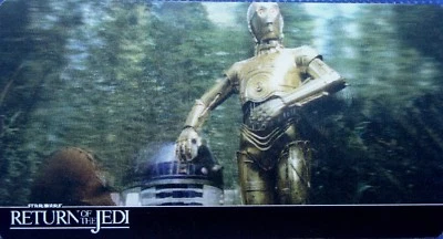 STAR WARS, RETURN OF THE JEDI, TOPPS 2014 WIDEVISION 3D, CARD # 25, DIVERSION - Image 1 of 2