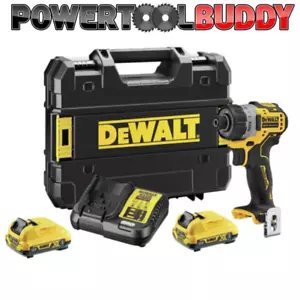DeWalt DCF601D2 12V XR Brushless Sub Compact Hex Screwdriver - 2 x 2Ah Batteries - Picture 1 of 5