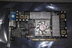 GeForce 3 Ti 200 128 MB AGP DVI VGA s-video TV-Out Vintage Graphics Card - Picture 1 of 5