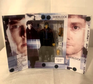 Sherlock 5" Actionfigur Underground Toys TV BBC Benedict Cumberbatch 15 $ OBO! - Bild 1 von 8