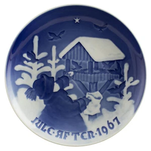 ROYAL COPENHAGEN BING&GRONDAHL PIATTO DI NATALE 1967 ORIGINALE PORCELLANA PRIMA  - Bild 1 von 4