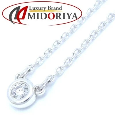 Collana Tiffany & Co. By The Yard 1P Diamante Elsa Peretti Argento 925 42Cm 1.6G - Immagine 1 di 4
