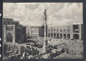 Cartolina Lecce Piazza S. Oronzo ANIMATA AUTO RD104 - Picture 1 of 1