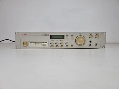 Akai S2000 Midi Stereo Digital Sampler- power Tested - Sold as is - Image 1 of 4