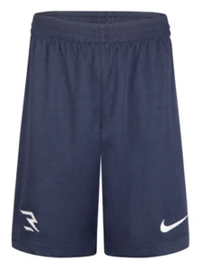 NWT Boys Nike 3BRAND Badge Logo Shorts - Blue Size Medium - Picture 1 of 2