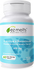 EZ Melts Calcium & Magnesium with Vegan D3, 500 Mg, Dissolvable Vitamins, Vegan,